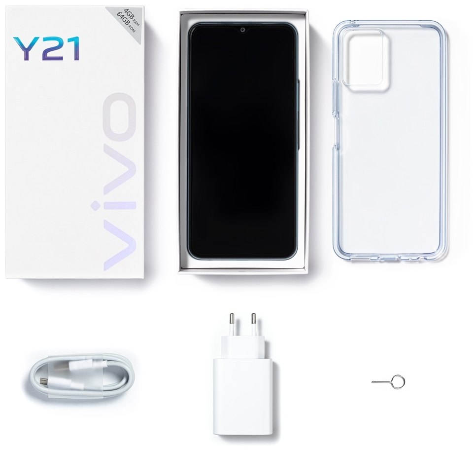 Цена Смартфон VIVO Y21 Diamond Glow