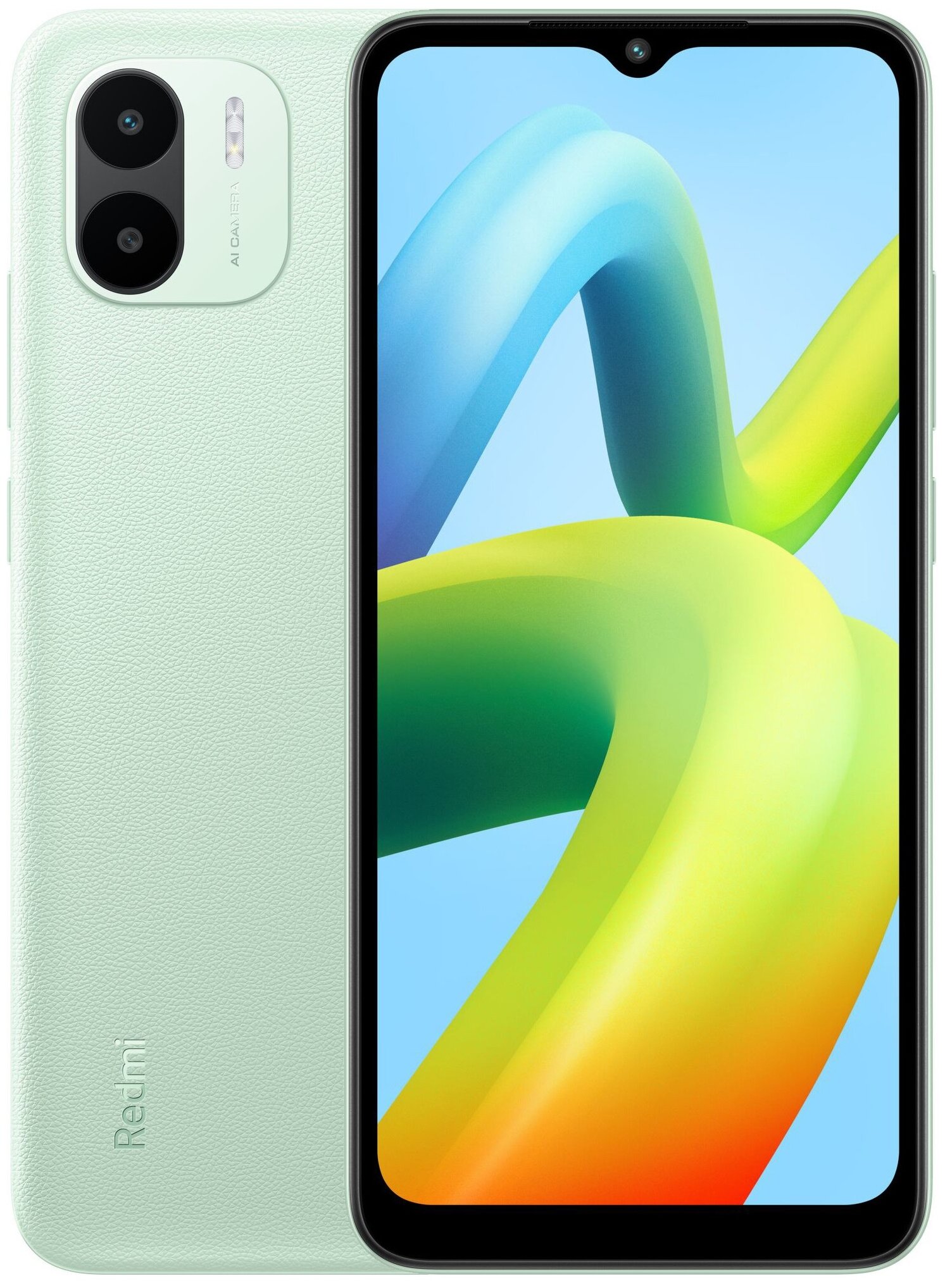 Смартфон XIAOMI Redmi A1+ 2GB RAM 32Gb ROM Light Green 220733SFG