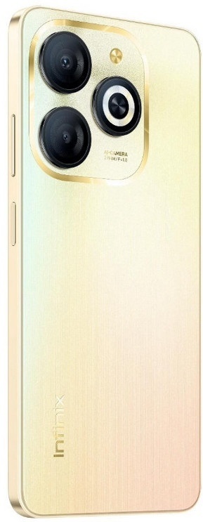 Фотография Смартфон INFINIX Smart 8 4/64 Gb Shiny Gold (X6525)