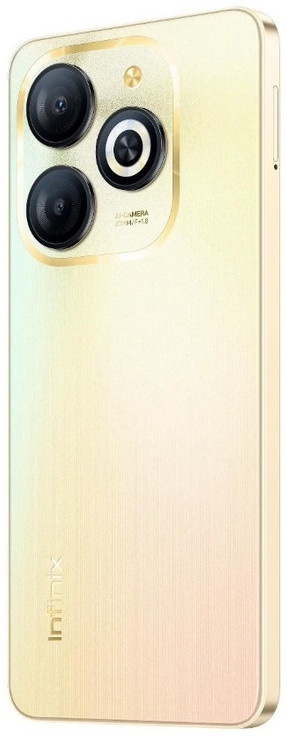 Картинка Смартфон INFINIX Smart 8 4/64 Gb Shiny Gold (X6525)