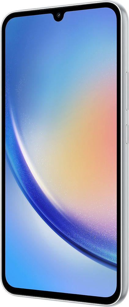 Картинка Смартфон SAMSUNG Galaxy A34 5G 256GB Silver (SM-A346EZSESKZ)