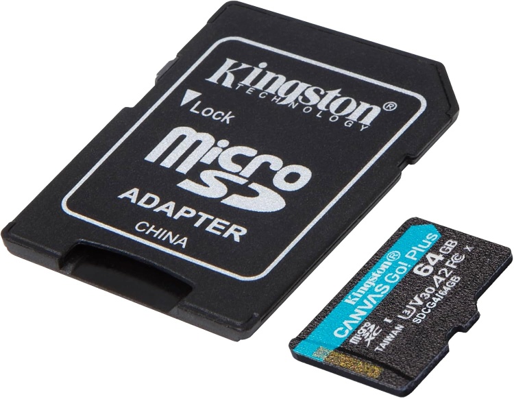 Фото Карта памяти KINGSTON MicroSD 64GB Class 10 U3 SDCG4/64GB
