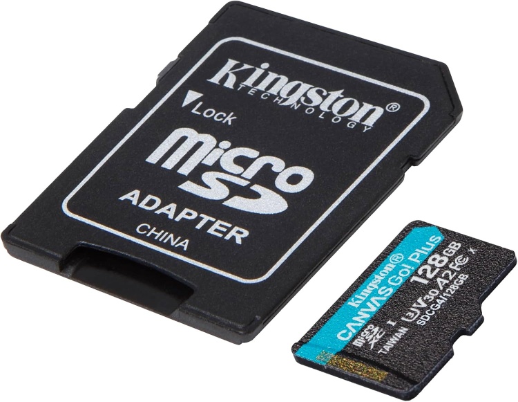 Фото Карта памяти KINGSTON MicroSD 128GB Class 10 U3 SDCG4/128GB