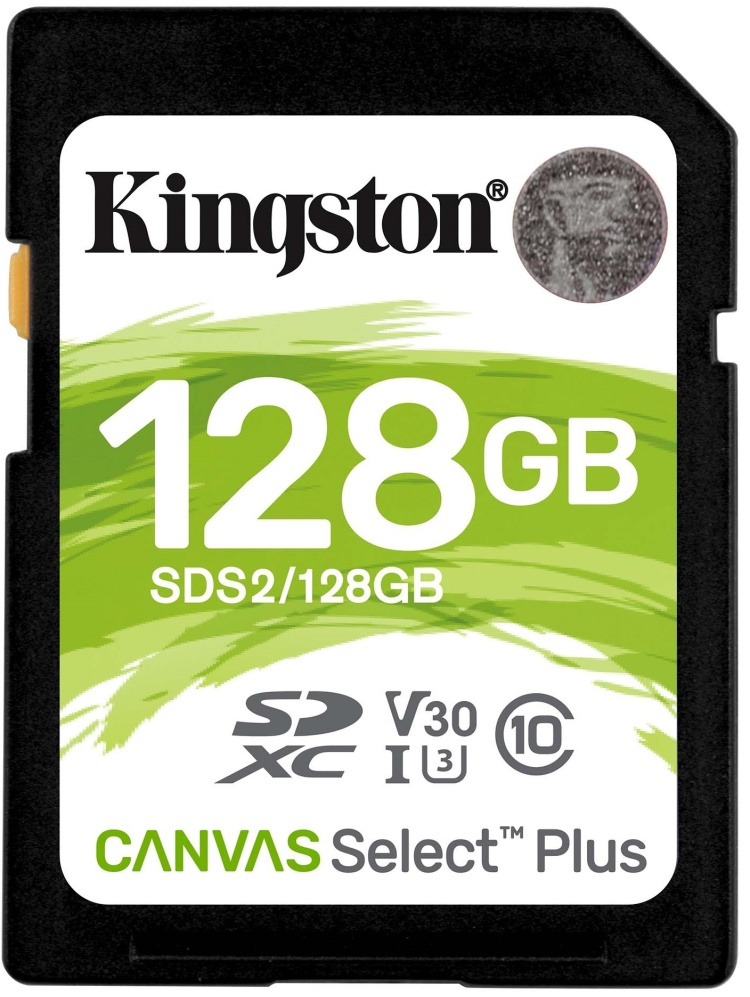 Карта памяти KINGSTON Canvas Select Plus SDS2/128Gb