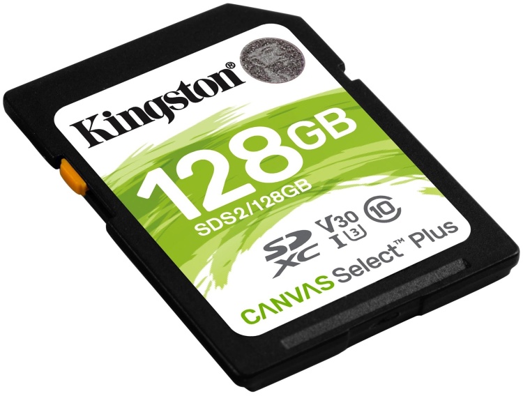Фото Карта памяти KINGSTON Canvas Select Plus SDS2/128Gb
