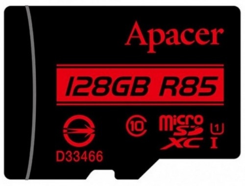 Фото Карта памяти APACER AP128GMCSX10U5-R + адаптер