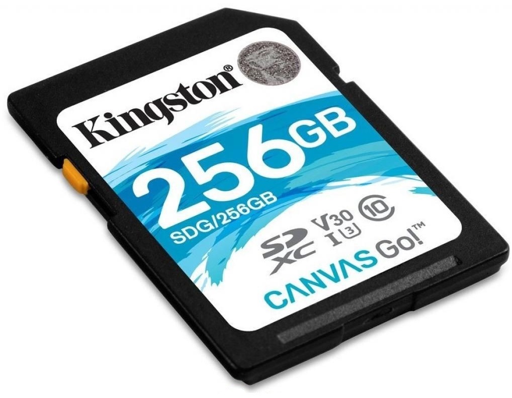 Фото Карта памяти KINGSTON 256Gb Class 10 U3 SDG3/256Gb