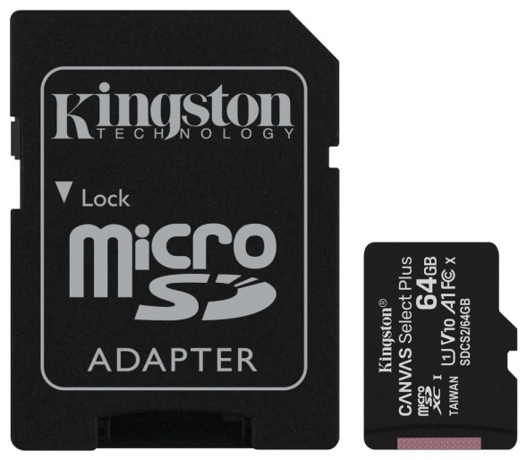 Карта памяти KINGSTON SDCS2/64GbSP