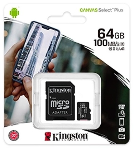 Фотография Карта памяти KINGSTON SDCS2/64GbSP