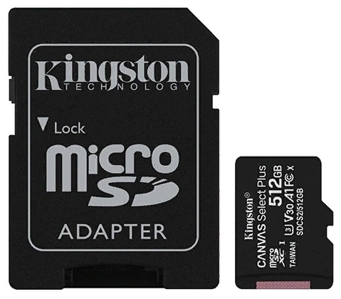 Фото Карта памяти KINGSTON SDCS2/512Gb with adapter