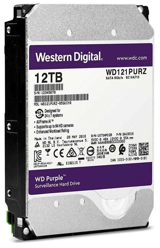 Фото Жесткий диск HDD Western Digital WD121PURZ