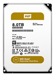 Фото Жесткий диск HDD Western Digital WD8002FRYZ 8000 Gb Gold