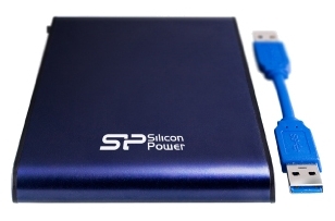 Фотография Жесткий диск HDD SILICON POWER A80 SP020TBPHDA80S3K USB 3.1 black