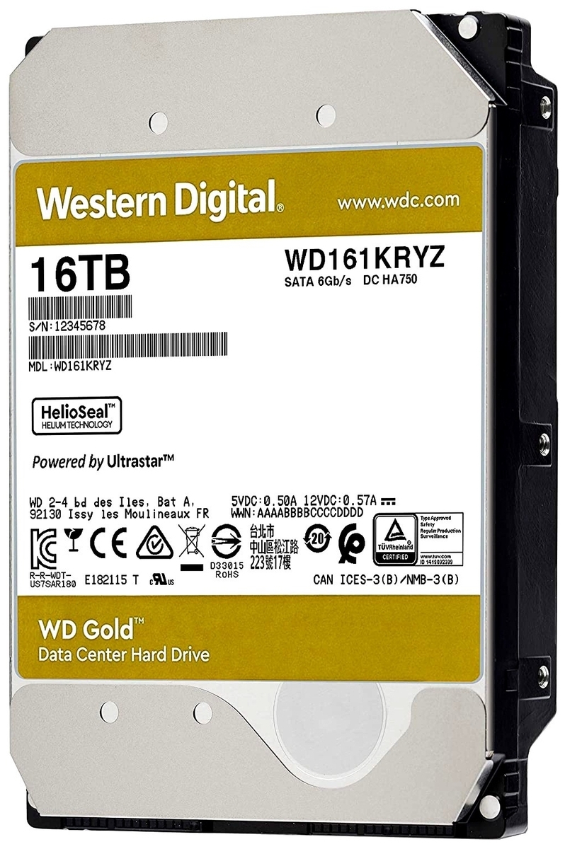 Фото Жесткий диск HDD Western Digital Gold WD161KRYZ