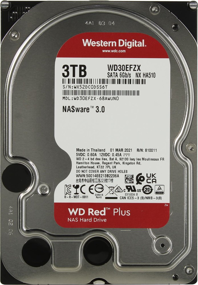 Фото Жесткий диск HDD Western Digital Red WD30EFZX