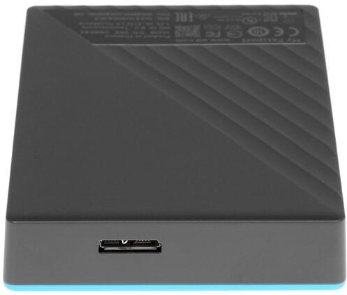 Жесткий диск HDD Western Digital 4Tb My Passport 2.5 WDBPKJ0040BBL-WESN