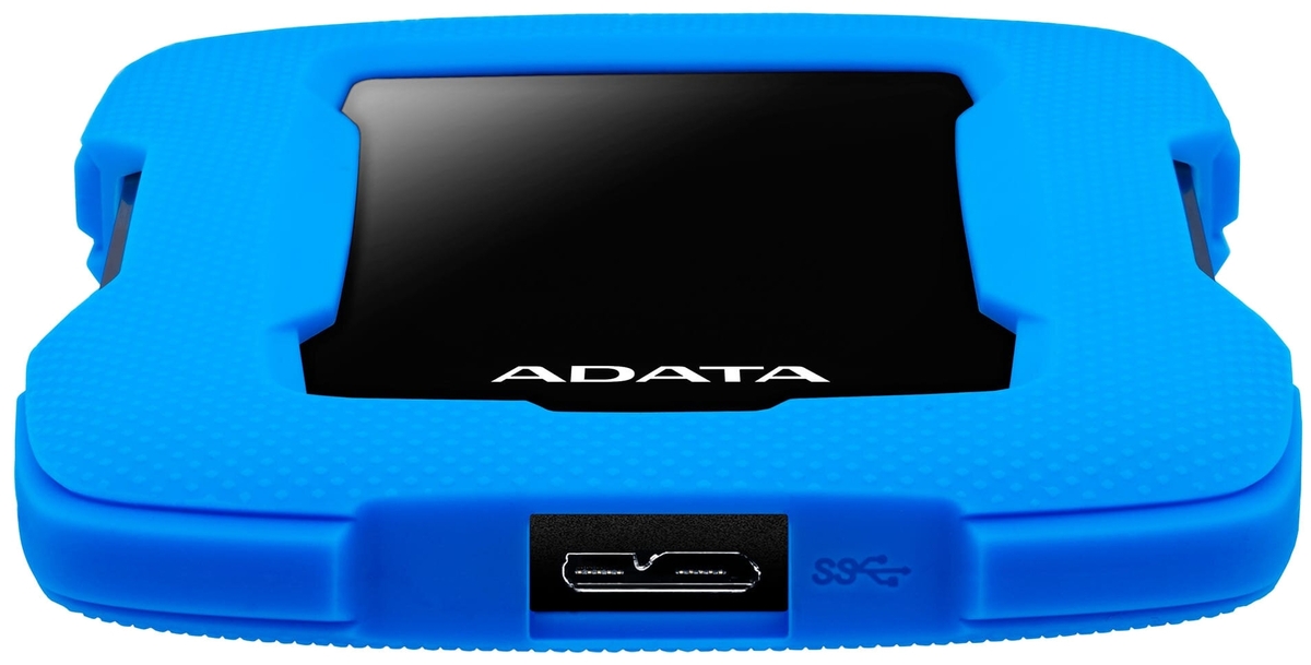 Фотография Жесткий диск HDD ADATA USB 1TB HD330 USB 3.1 Blue (AHD330-1TU31-CBL)