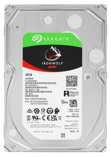 Фотография Жесткий диск HDD SEAGATE ST10000VN000