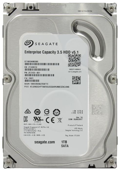 Фото Жесткий диск HDD SEAGATE ST1000NM0008