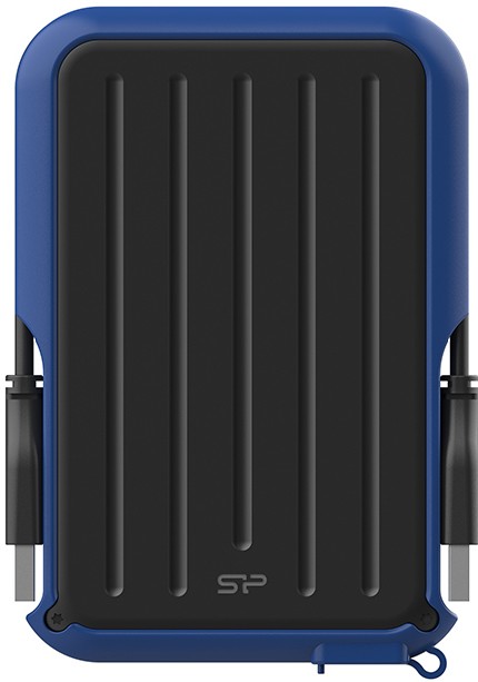 Жесткий диск HDD SILICON POWER A66 SP010TBPHD66SS3B USB 3.2 Blue