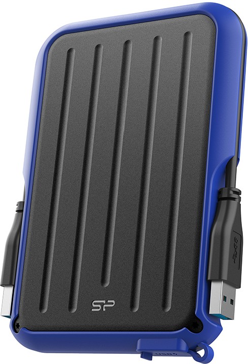 Фото Жесткий диск HDD SILICON POWER A66 SP010TBPHD66SS3B USB 3.2 Blue