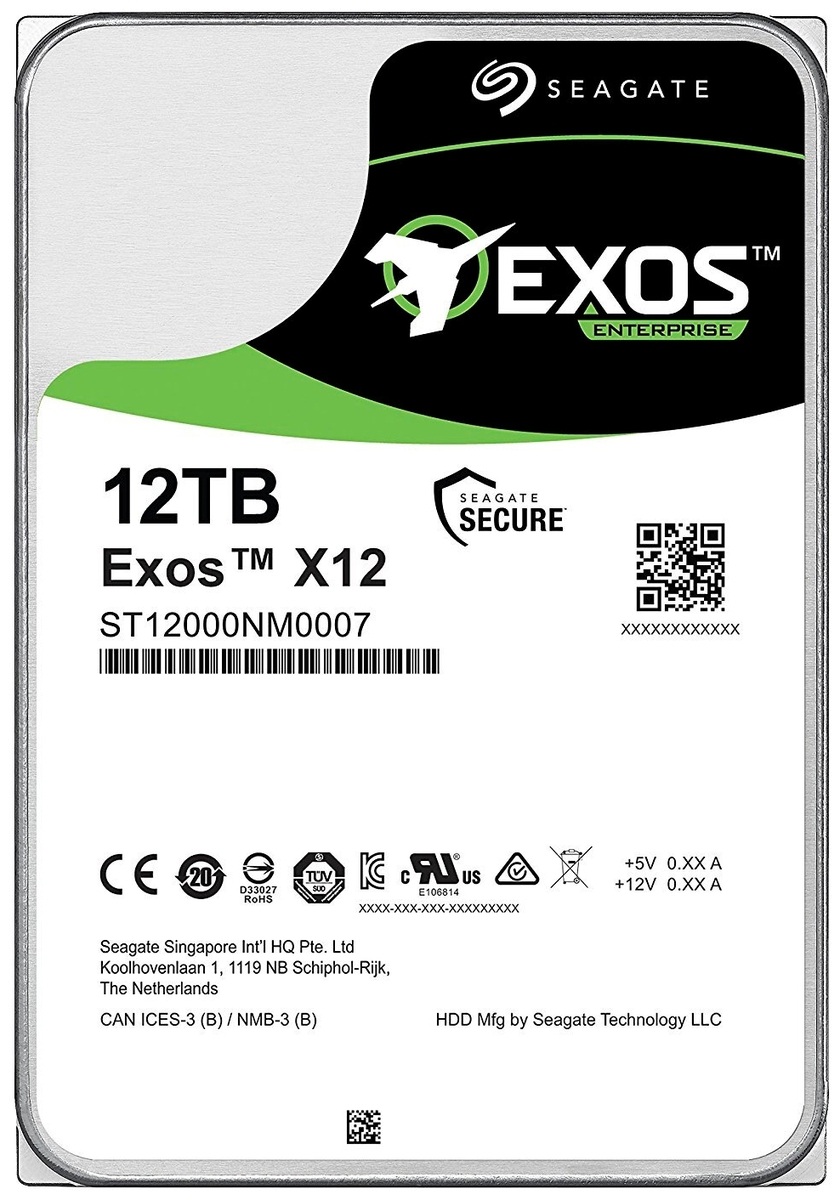 Жесткий диск HDD SEAGATE ST12000NM0007