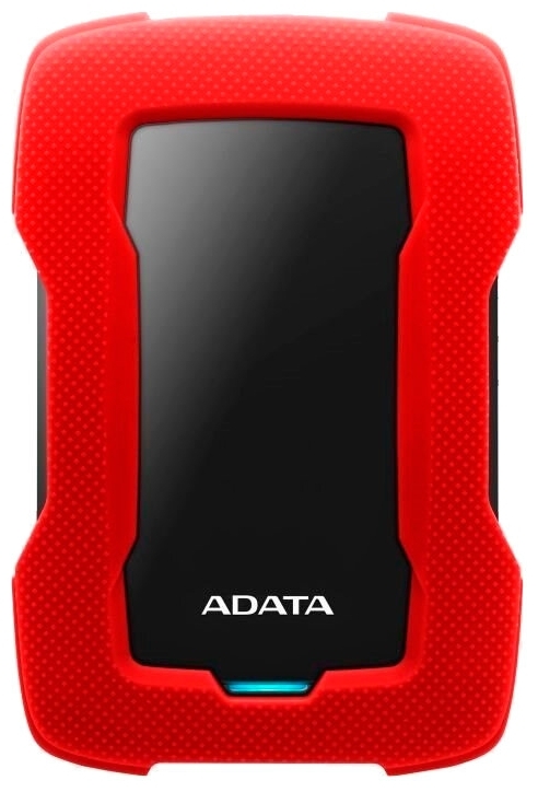 Жесткий диск HDD ADATA USB 1TB HD330 USB 3.1 Red (AHD330-1TU31-CRD)