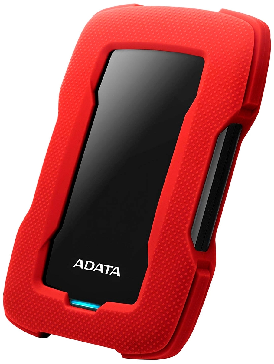 Фото Жесткий диск HDD ADATA USB 1TB HD330 USB 3.1 Red (AHD330-1TU31-CRD)