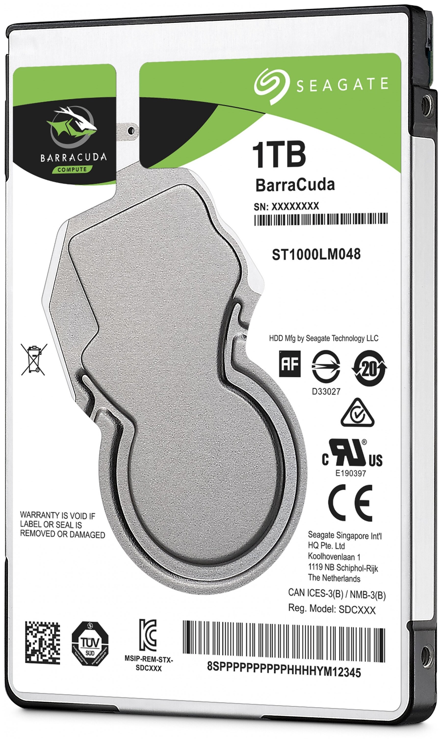 Жесткий диск HDD SEAGATE ST1000LM048 1TB