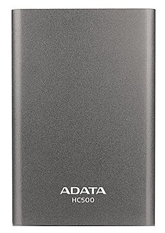 Жесткий диск HDD ADATA HC500 2TB USB 3.0 Gold (AHC500-2TU3-CGD)