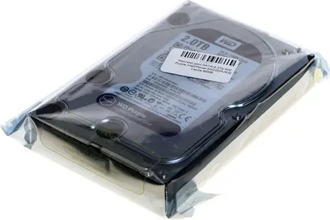 Картинка Жесткий диск для видеонаблюдения HDD Western Digital Purple WD20PURX-78