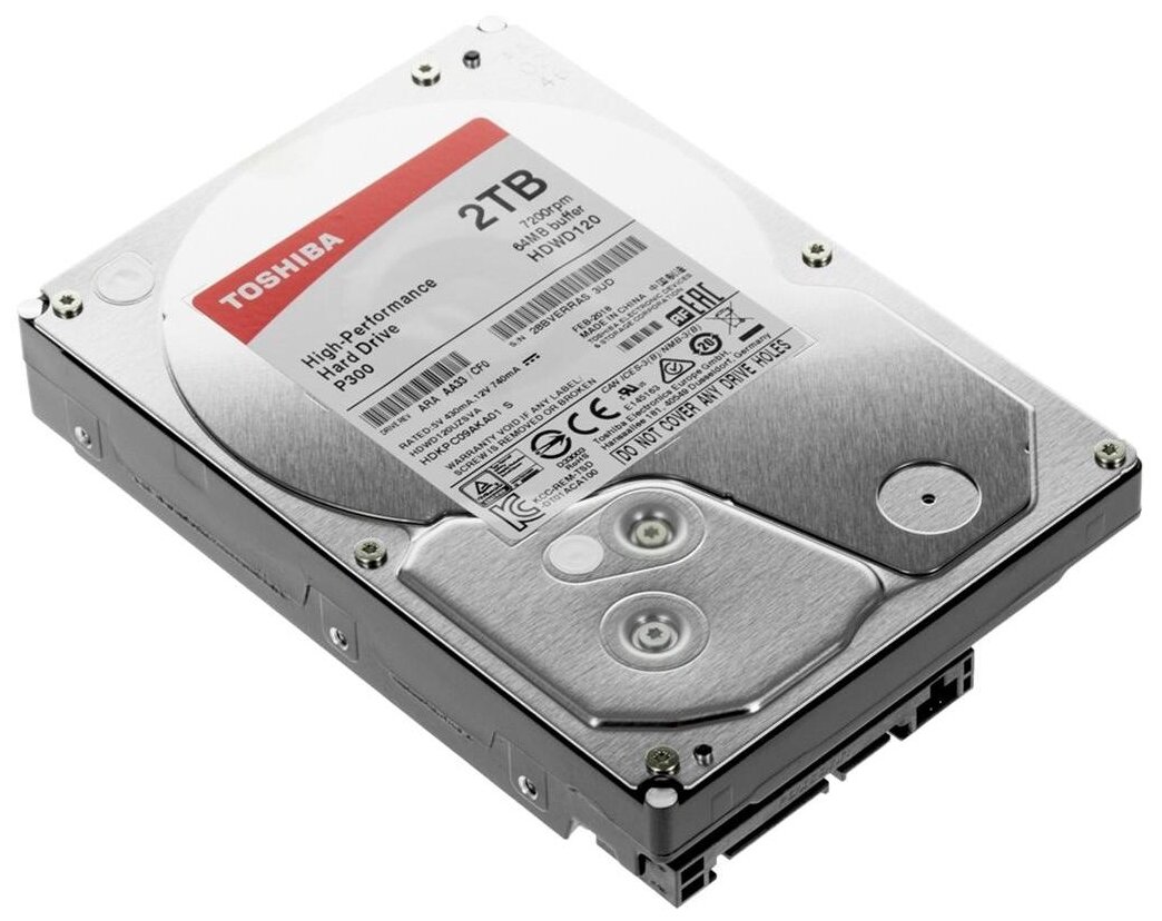 Фотография Жесткий диск HDD TOSHIBA HDWD120UZSVA