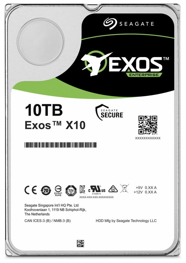 Фото Жесткий диск HDD SEAGATE Exos X10 ST10000NM0016
