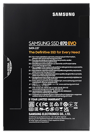 Жесткий диск SSD SAMSUNG 870 EVO MZ-77E4T0BW заказать
