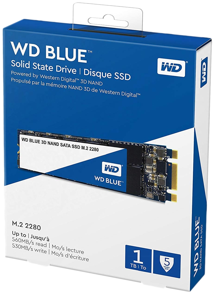 Картинка Жесткий диск SSD Western Digital WDS100T2B0B