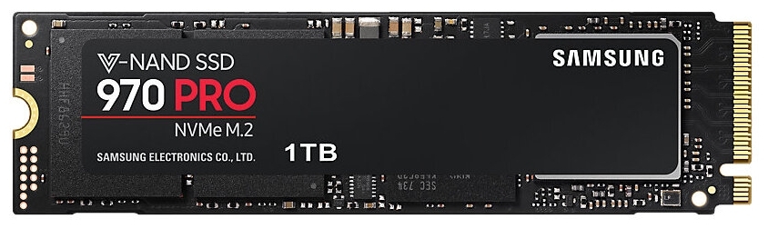 Жесткий диск SSD SAMSUNG 970 PRO M.2 1000 GB MZ-V7P1T0BW