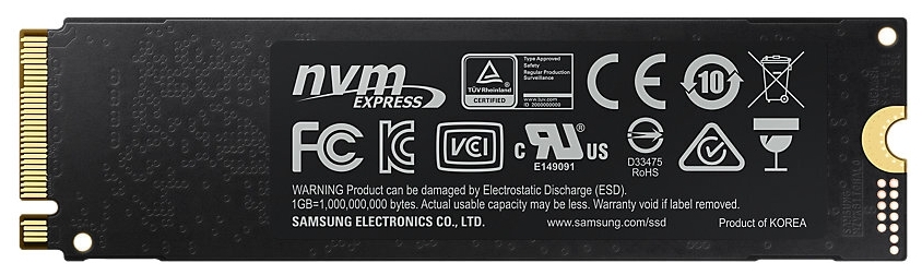 Картинка Жесткий диск SSD SAMSUNG 970 PRO M.2 1000 GB MZ-V7P1T0BW