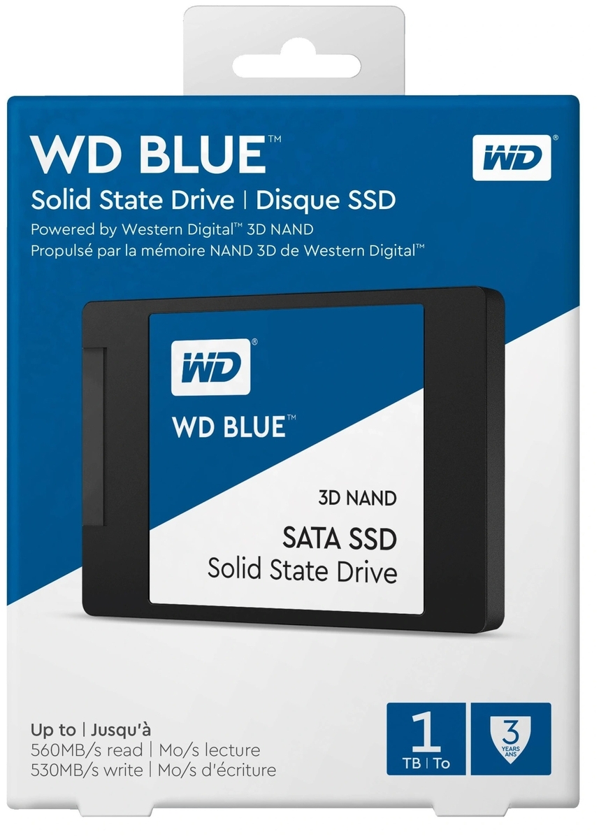 Картинка Жесткий диск SSD Western Digital WDS100T2B0A