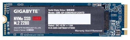 Жесткий диск SSD GIGABYTE GP-GSM2NE3512GNTD