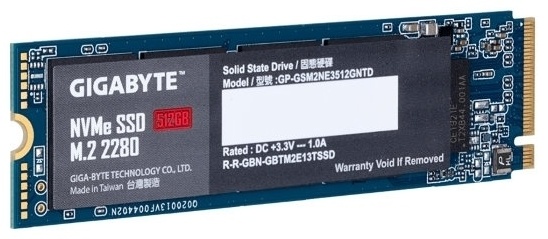 Фото Жесткий диск SSD GIGABYTE GP-GSM2NE3512GNTD