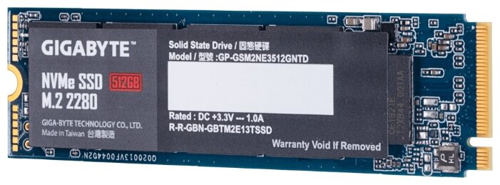 Фотография Жесткий диск SSD GIGABYTE GP-GSM2NE3512GNTD