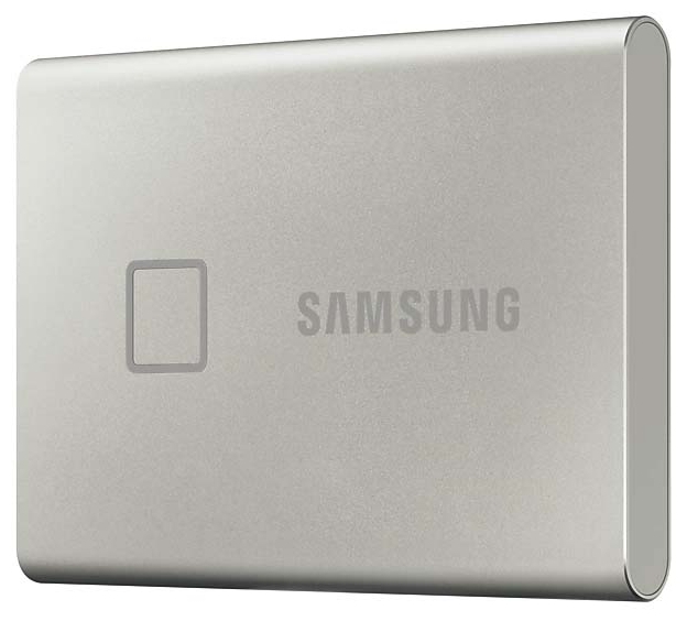 Фото Жесткий диск SSD SAMSUNG T7 Touch 500Gb Silver (MU-PC500S/WW)