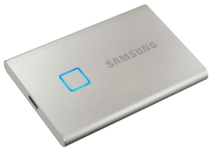 Цена Жесткий диск SSD SAMSUNG T7 Touch 500Gb Silver (MU-PC500S/WW)