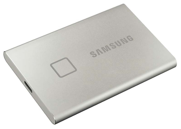 Купить Жесткий диск SSD SAMSUNG T7 Touch 500Gb Silver (MU-PC500S/WW)