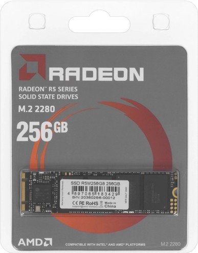Фотография Жесткий диск SSD AMD Radeon R5 R5M256G8