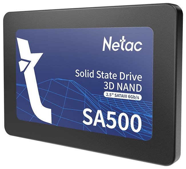 Фотография Жесткий диск SSD NETAC SA500 NT01SA500-256-S3X