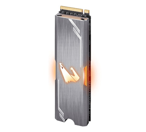 Фото Жесткий диск SSD GIGABYTE AORUS GP-ASM2NE2256GTTDR