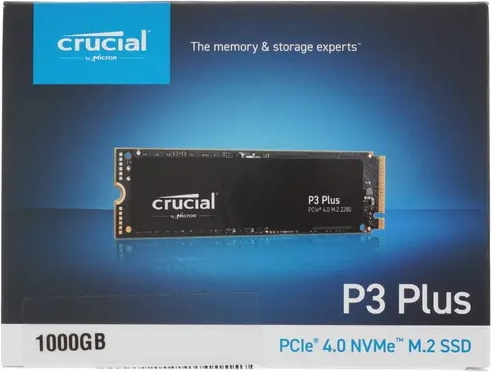 Фотография Жесткий диск SSD Crucial P3 Plus CT1000P3PSSD8