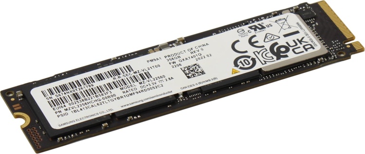 Фото Жесткий диск SSD SAMSUNG PM9A1 256Gb MZVL2256HCHQ-00B00