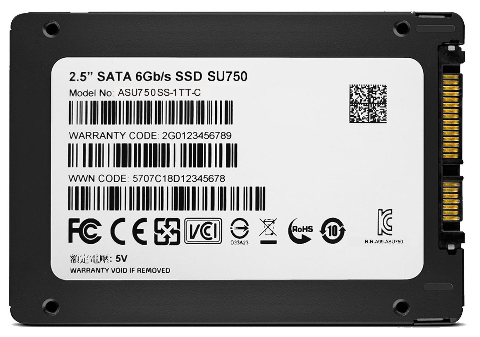картинка Жесткий диск SSD ADATA ASU750SS-512GT-C 2.5" от магазина 1.kz